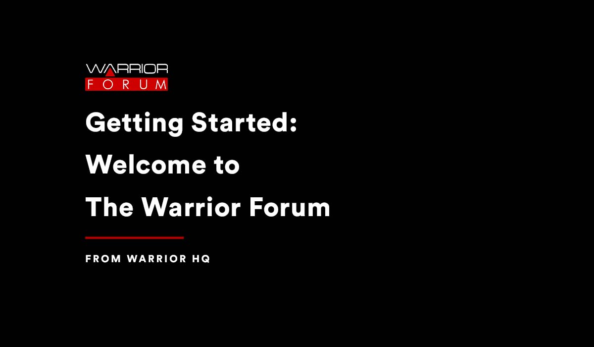 Featured image for Welcome to the Warrior Forum