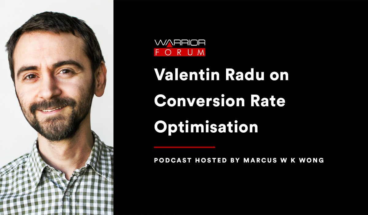 Featured image for Warrior Podcast: Valentin Radu of Omniconvert on Conversion Rate Optimisation